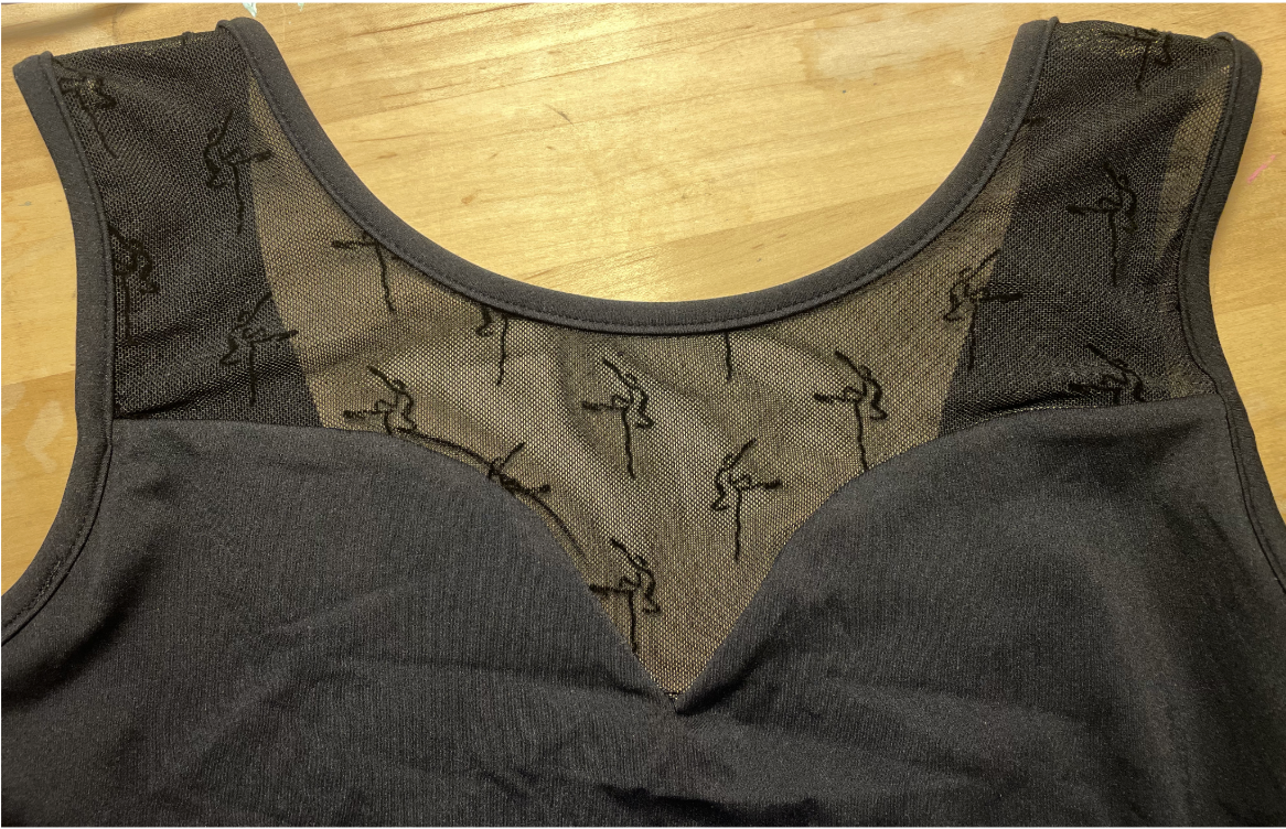 Branded leotard