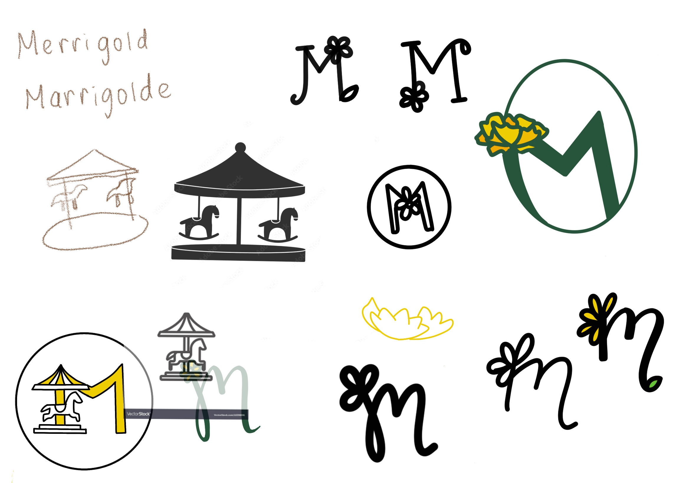 Logo sketch exploration 1