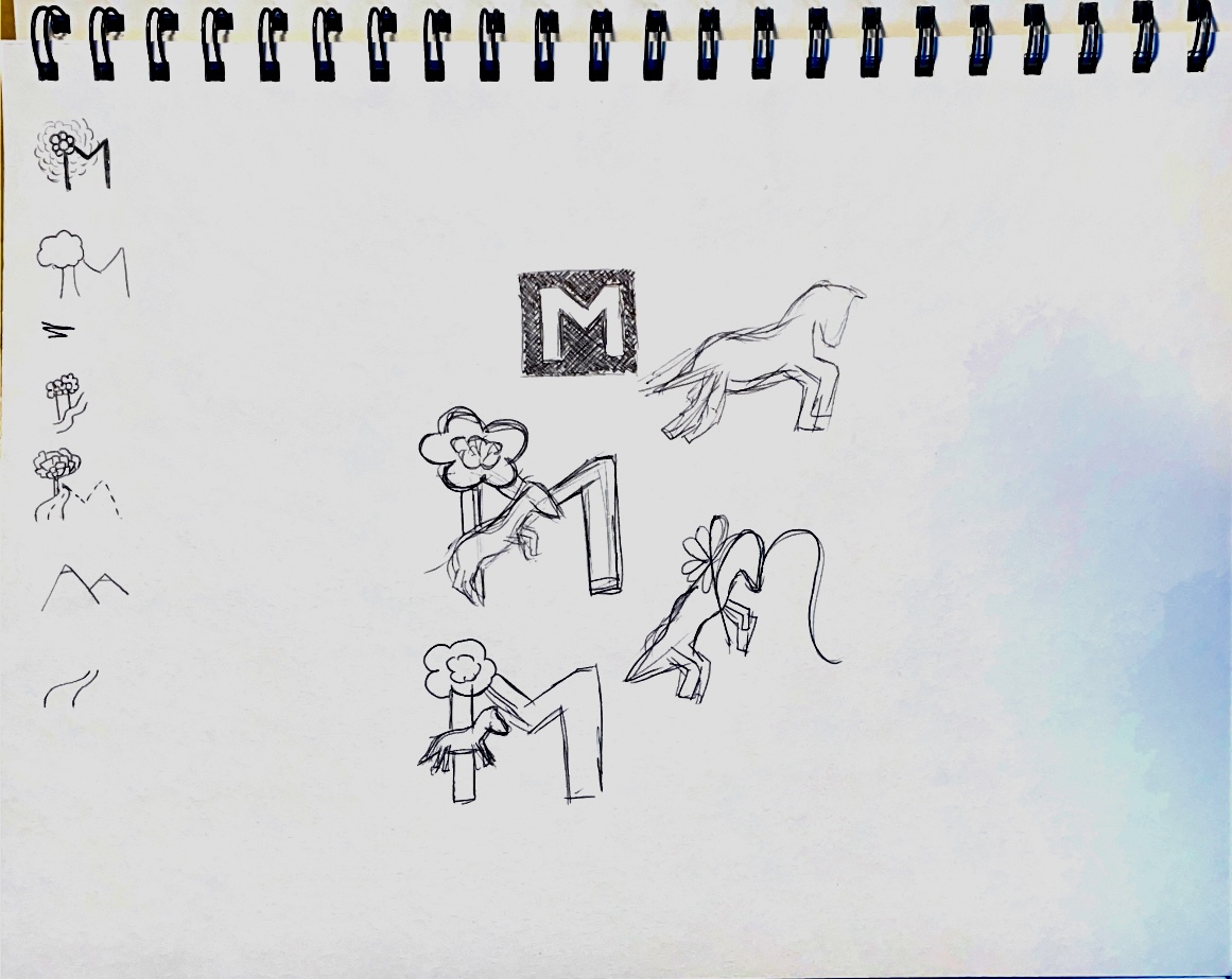 Logo sketch exploration 3
