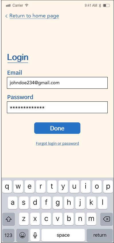 Login