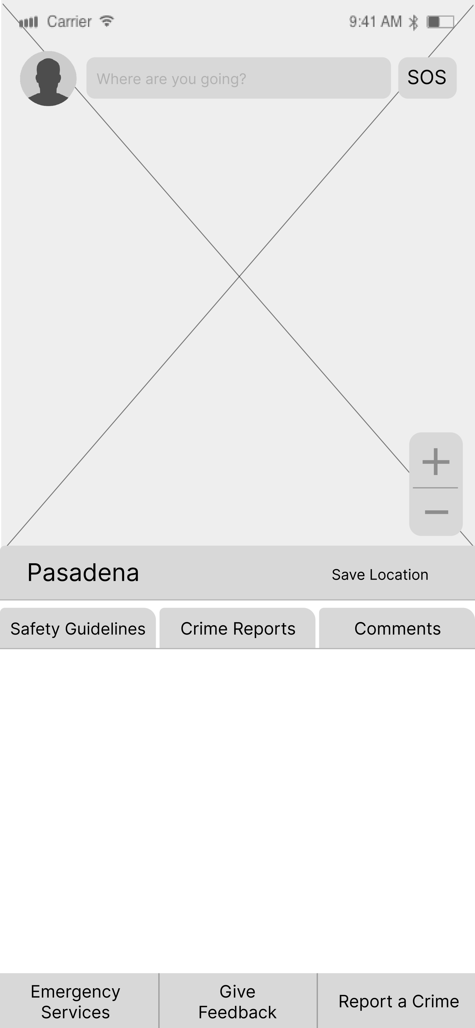 Wireframe page 5