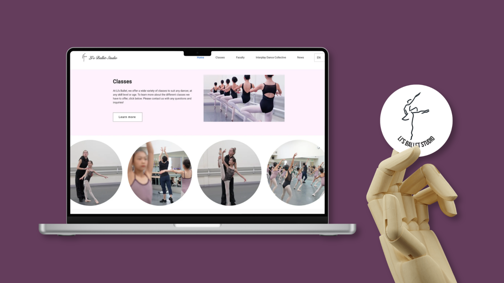 Li's Ballet Studio case study preview