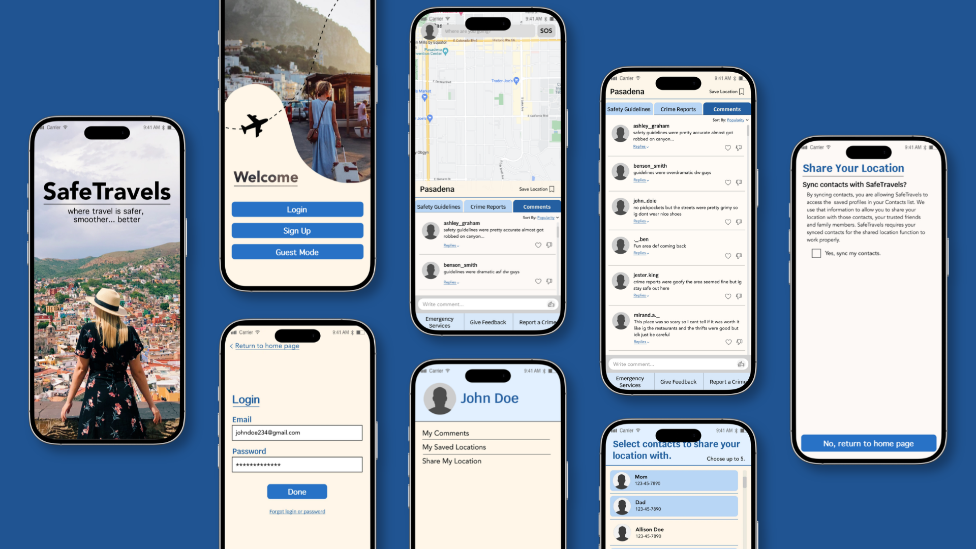 SafeTravels case study preview